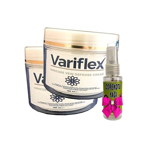 Variflex Krem 100 ml x 2 adet + ve ��rek Otu Ya�� 30 ml