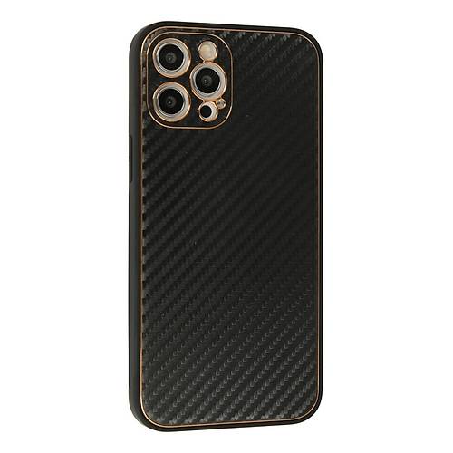 iPhone 12 Pro Max K�l�f Coco Karbon Silikon - Siyah