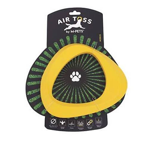 Air Toss Mobius Dayan�kl� Suda Y�zen K�pek Oyunca�� Sar� 19,9x19,7x2,7 Cm