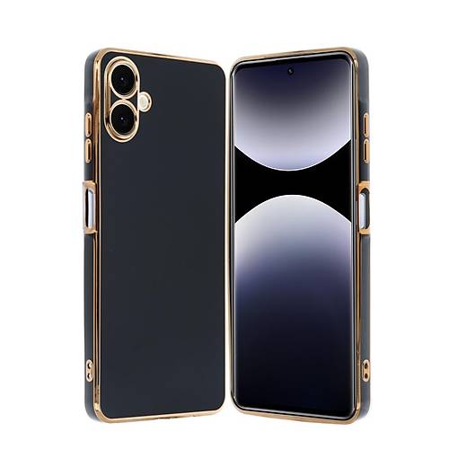 Galaxy A06 K�l�f Volet Silikon - Siyah