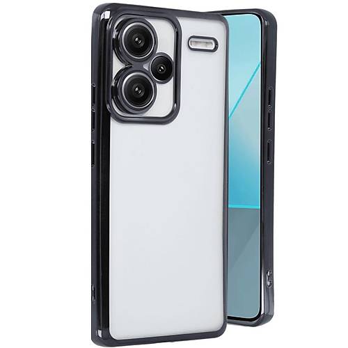 Redmi Note 13 Pro Plus K�l�f Razer Lensli Silikon - Siyah
