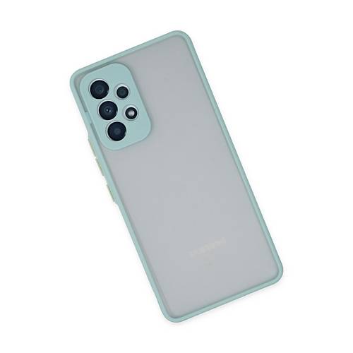 Galaxy A13 4G K�l�f Montreal Silikon Kapak - Turkuaz
