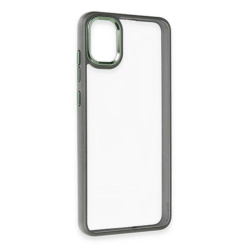 Galaxy A05 K�l�f Power Silikon - Koyu Ye�il