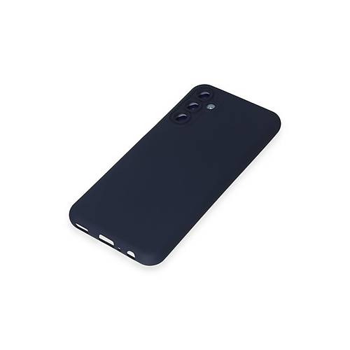 Galaxy M34 5G K�l�f Nano i�i Kadife Silikon - Lacivert