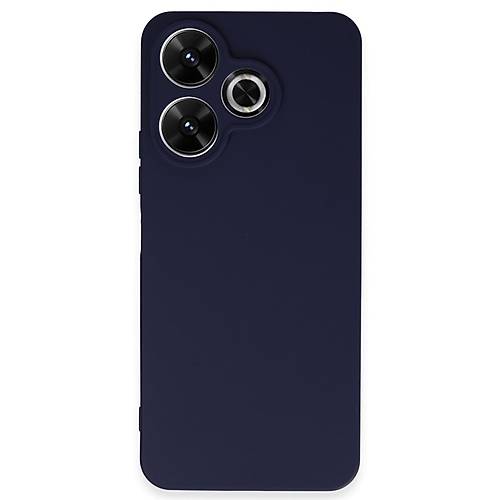 Redmi 13 4G K�l�f First Silikon - Lacivert