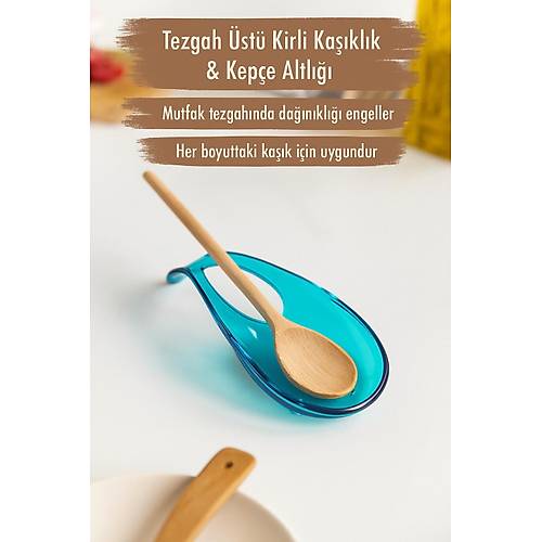 Akrilik Aquamarin Tezgah �st� Kirli Ka��kl�k & Kep�e Altl���