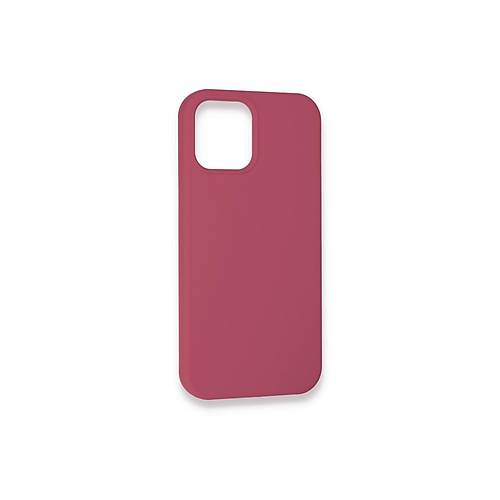 iPhone 12 Pro K�l�f Lansman Legant Silikon - Fu�ya