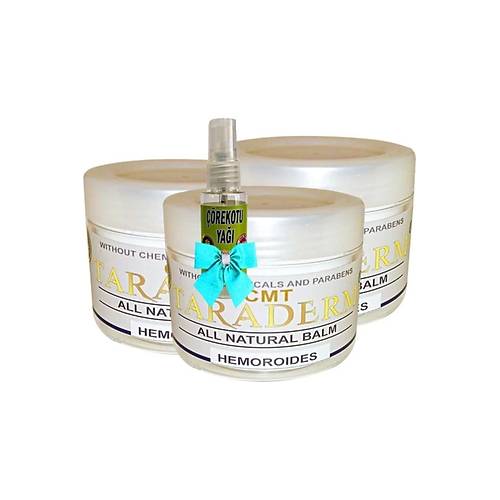 Taraderm Cream 100 Ml X 3 Adet + ��rek Otu Ya�� 30 Ml