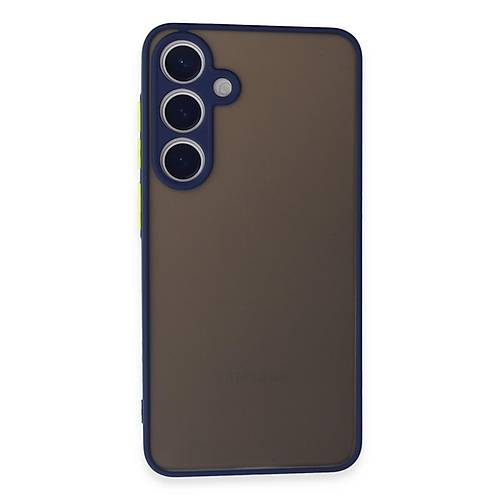 Galaxy S24 K�l�f Montreal Silikon Kapak - Lacivert