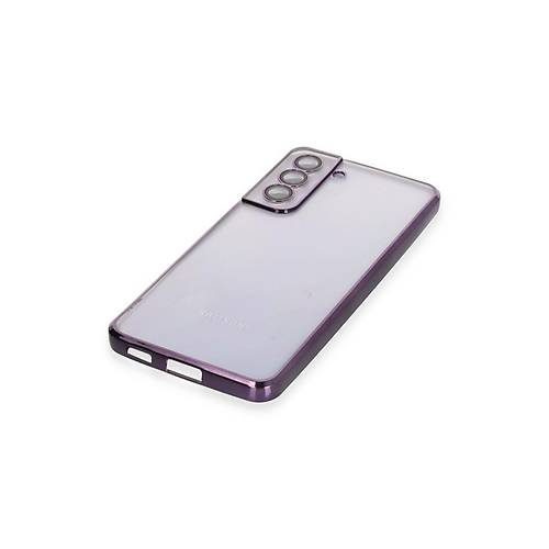 Galaxy S21 FE K�l�f Razer Lensli Silikon - Mor
