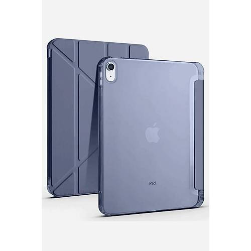iPad 2022 10.9 (10.nesil) K�l�f Kalemlikli Mars Tablet K�l�f� - Lavender