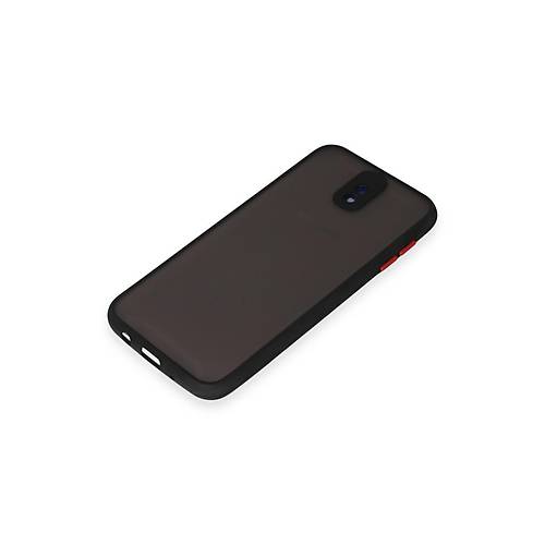 Galaxy J7 Pro / J730 K�l�f Montreal Silikon Kapak - Siyah