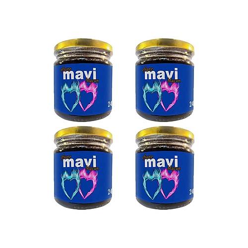 Efsanevi Mavi Macun Bay&Bayan �iftler��in �zel 240 gr 4 Adet