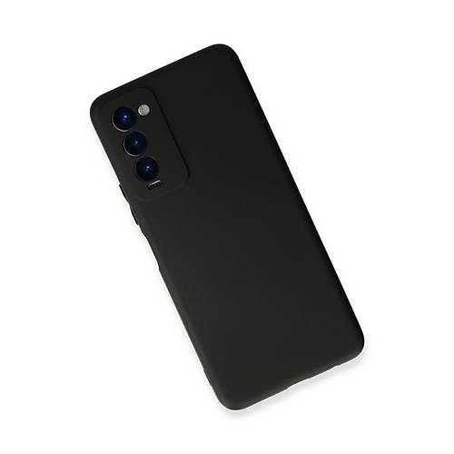 Camon 18 K�l�f First Silikon - Siyah