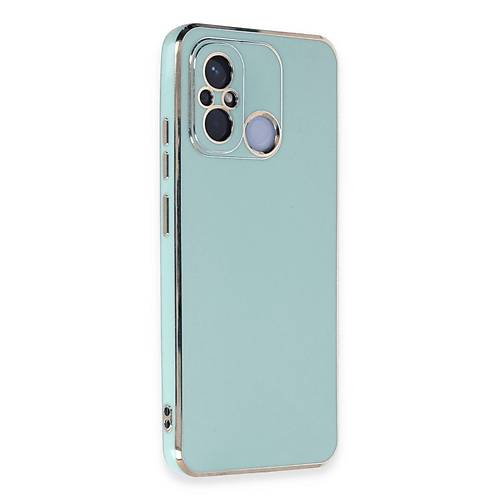 Redmi 12C K�l�f Volet Silikon - A��k Ye�il