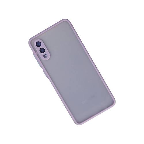 Galaxy A02 K�l�f Montreal Silikon Kapak - Mor