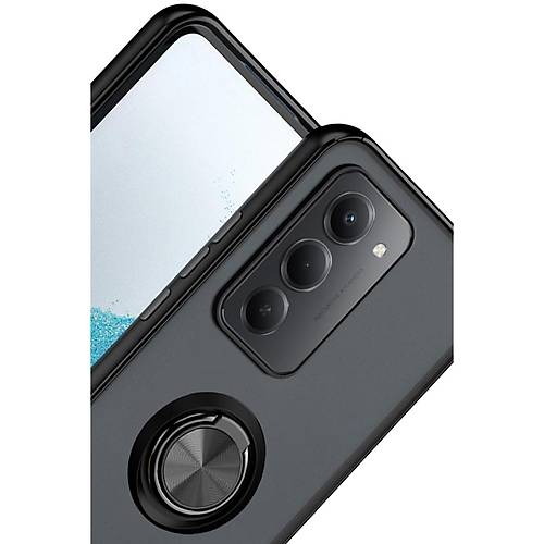 Redmi 15 4G Montreal Y�z�kl� Silikon Kapak - Siyah