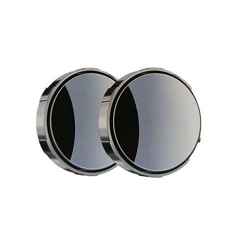 Yuvarlak D�nerli Oto Motosiklet K�r Nokta Aynas� Vantuzlu Model  2'li Krom