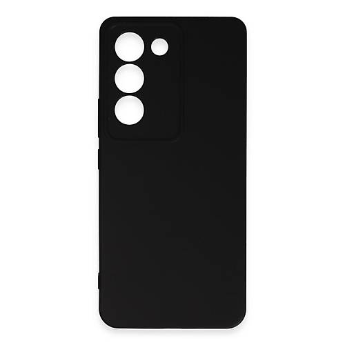V30 Lite 4G K�l�f First Silikon - Siyah