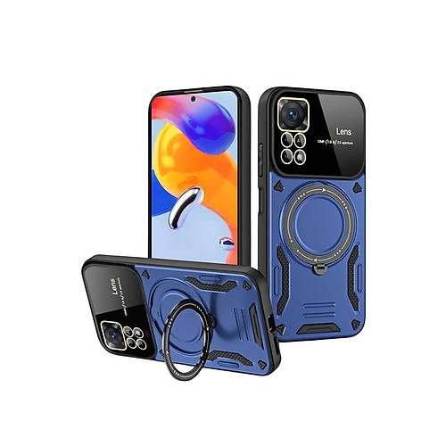 Realme 11 Pro Plus Joy Lens Standl� Kapak - Lacivert