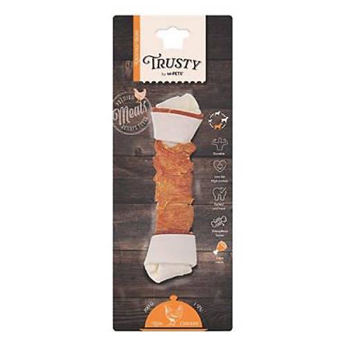 Trusty Extra Tavuklu D���ml� Kemik K�pek �d�l� 100 Gr 20,3 Cm