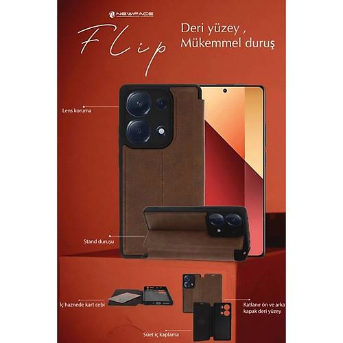 Galaxy A35 5G K�l�f Flip Cover - Siyah
