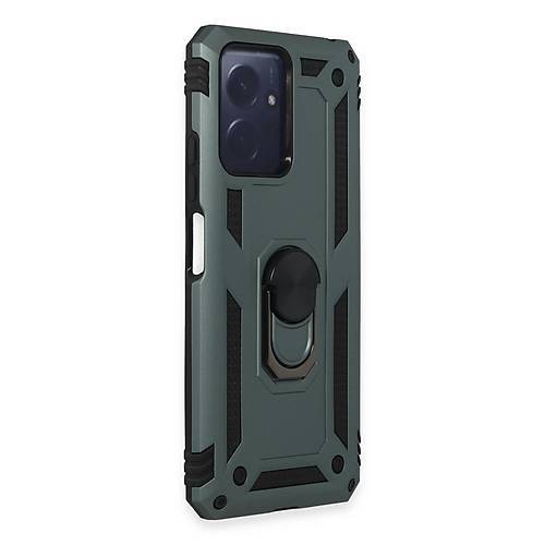 Redmi Note 12 4G K�l�f Sofya Y�z�kl� Silikon Kapak - Ye�il