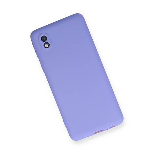 Galaxy A01 Core K�l�f First Silikon - Lila