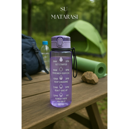 Suluk & Su �i�esi & Sporcu Matara Mor 1000 ml
