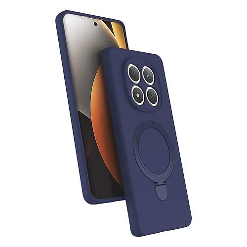 Redmi Note 15 Pro 5G Regal Magsafe Standl� Kapak - Lacivert