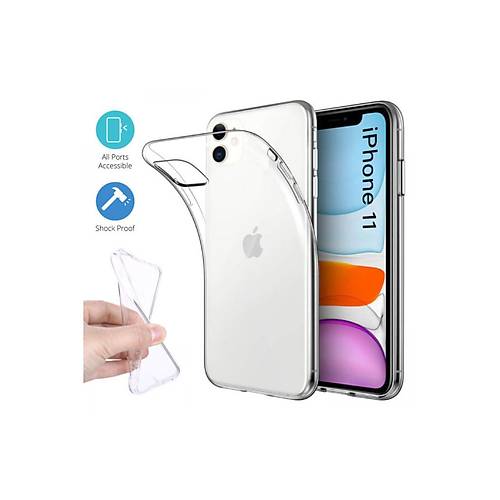 iPhone 11 K�l�f L�x �effaf Silikon