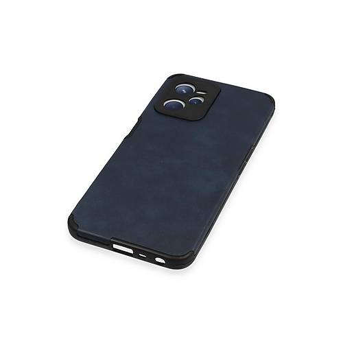 Realme C35 K�l�f Loop Deri Silikon - Lacivert
