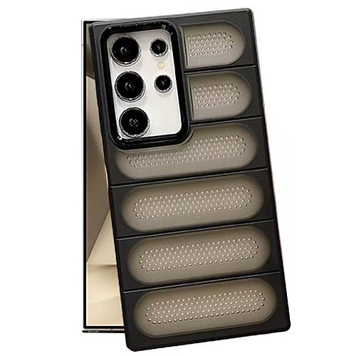 Galaxy S24 Ultra K�l�f Airmax Silikon Kapak - Siyah