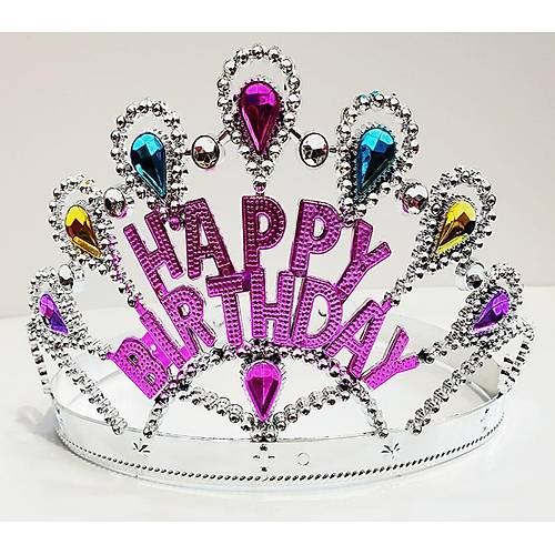 G�m�� Renk Happy Birthday Yaz�l� Do�um G�n� Tac� 60 cm