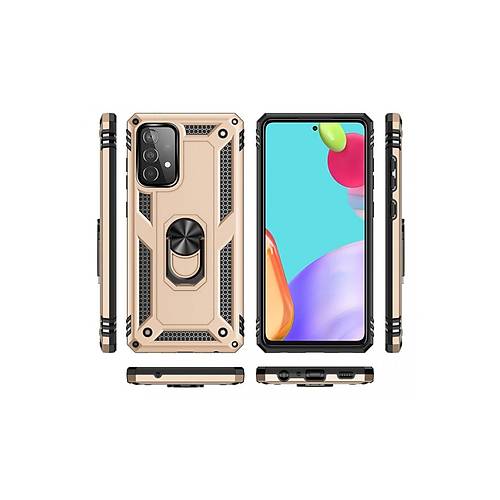 Galaxy A53 5G K�l�f Sofya Y�z�kl� Silikon Kapak - Gold