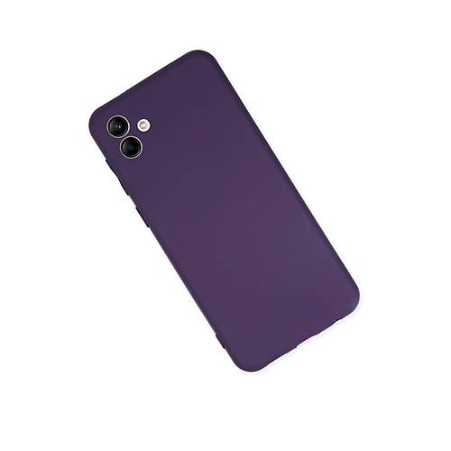 Galaxy A04 K�l�f First Silikon - Mor