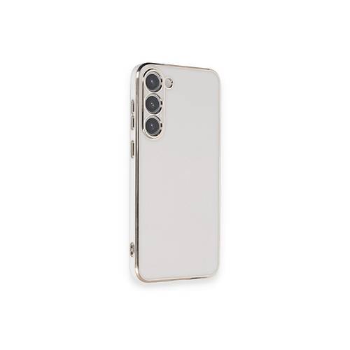 Galaxy S23 Plus K�l�f Volet Silikon - Beyaz