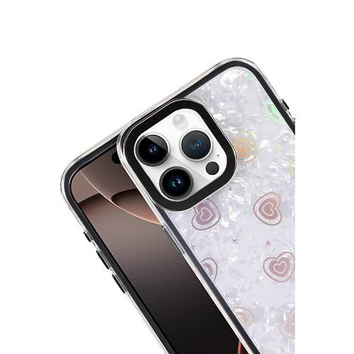 iPhone 14 Lumi Desenli Kapak - Siyah