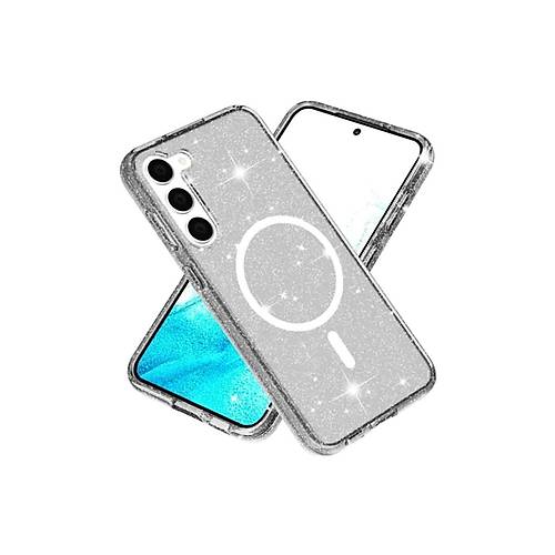 Galaxy S23 FE K�l�f Star Magsafe Kapak - Siyah