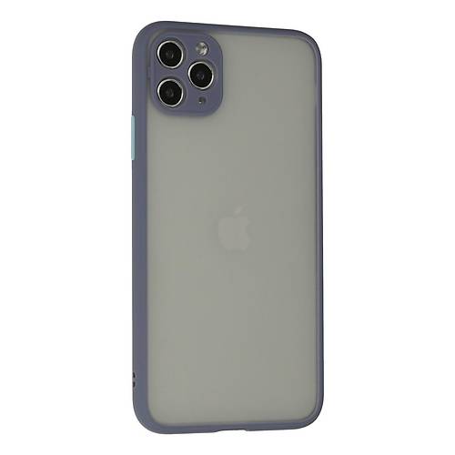iPhone 12 Pro K�l�f Montreal Silikon Kapak - Gri