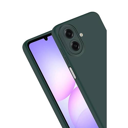 Galaxy A07 4G First Silikon - Koyu Ye�il