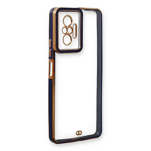 Redmi Note 10 Pro K�l�f Liva Lens Silikon - Mavi