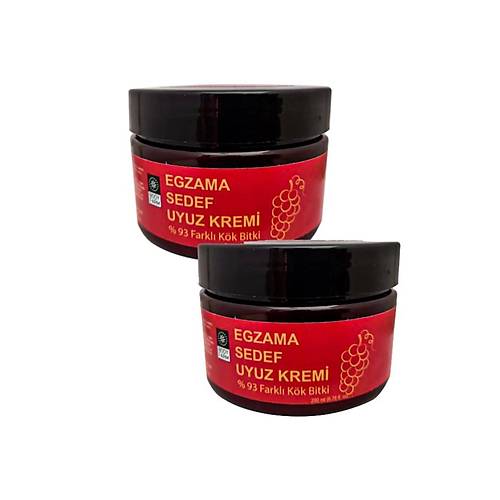 Egzamaya Sed.efe Ve Ka��nt�larn�za Kar�� %93 Farkl� K�k Bitkiden Krem 200ml 2 Adet