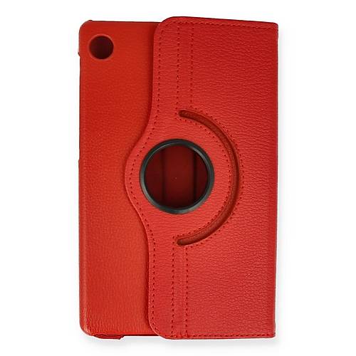 MatePad T8 8 K�l�f 360 Tablet Deri K�l�f - K�rm�z�