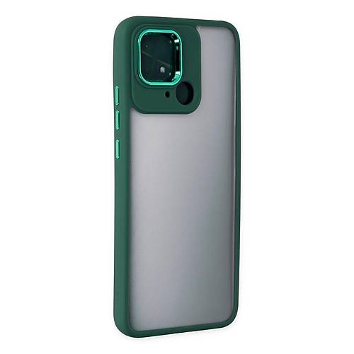 Redmi 10C K�l�f Dora Kapak - Haki Ye�il