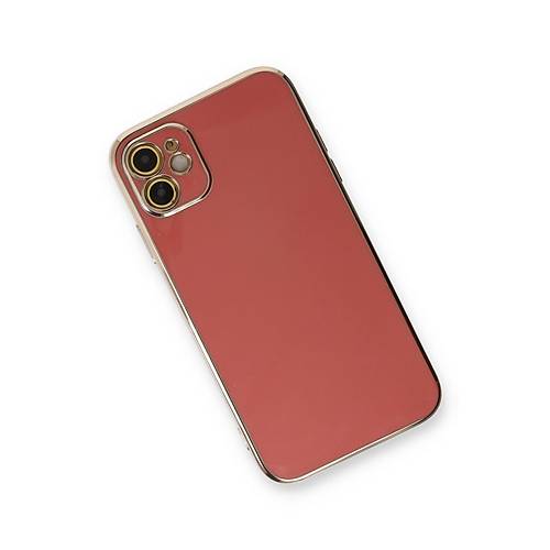 iPhone 11 K�l�f Volet Silikon - K�rm�z�