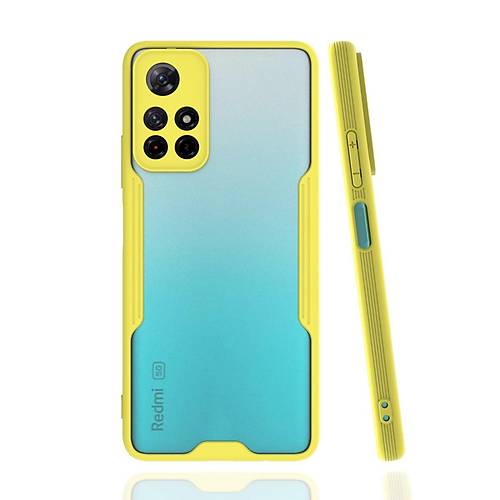 Redmi Note 11T K�l�f Platin Silikon - Sar�