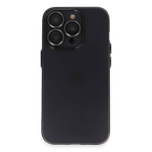 iPhone 14 Pro K�l�f Luko Lens Silikon - Siyah