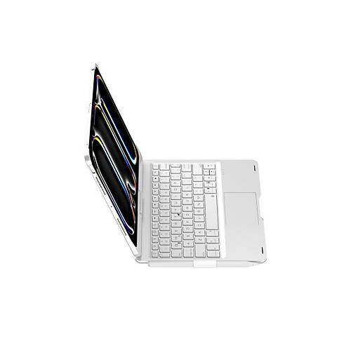 iPad Pro 11 (2024) F11 ATS K�l�f Magic D�nen Klavyeli Tablet K�l�f - G�m��