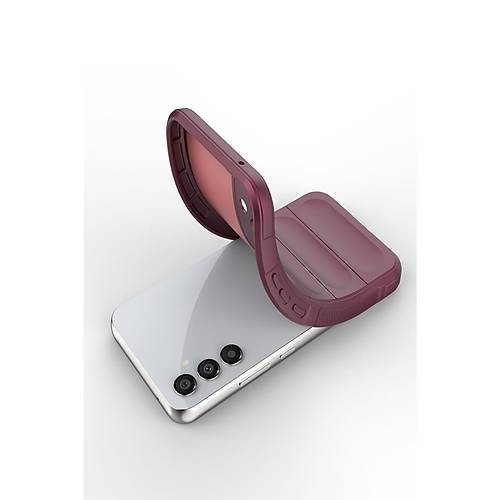 Galaxy A15 4G K�l�f Optimum Silikon - Bordo